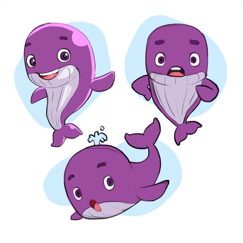 Cartoon Whale