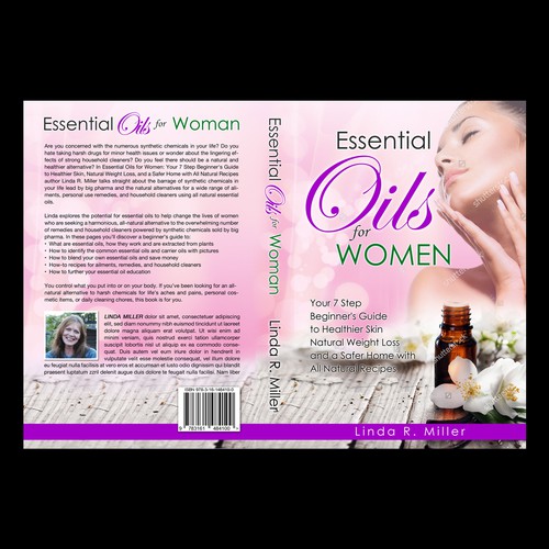 book and ebook cover for women beginners using essential oils