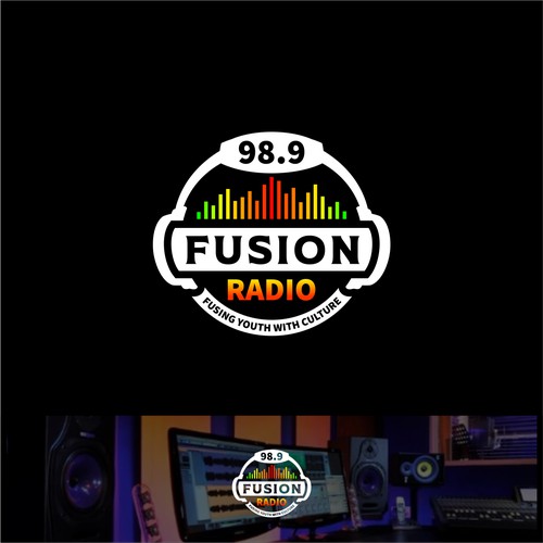 Logo concept for Fusion Radio