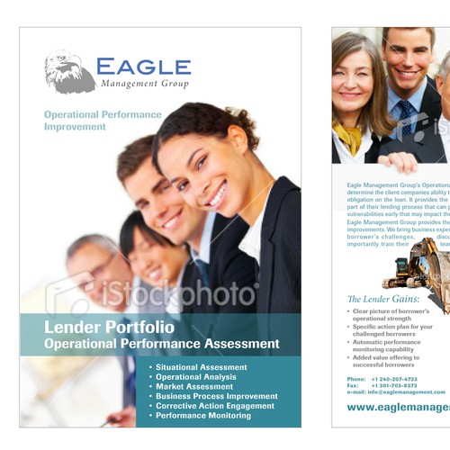 Help Eagle Management Group with a new flyer design