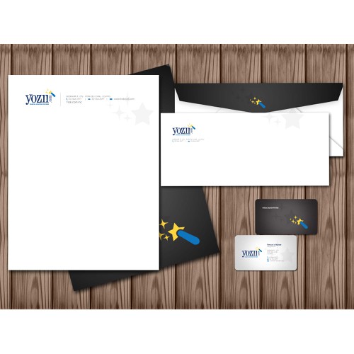 Create stationery for Yozii.com Inc.