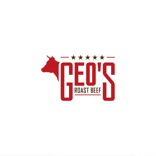 Roast Beef Restaurant Logo Opt. 1