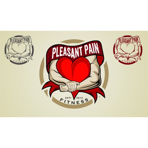 Logo for Pleasant Pain Fitness: Is your heart in it?