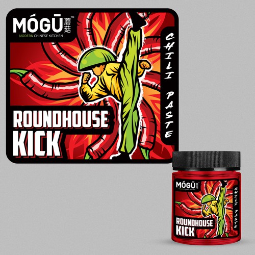 Roundhouse KICK Label