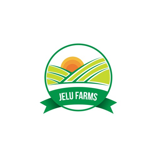 Create a logo for Jelu Farms