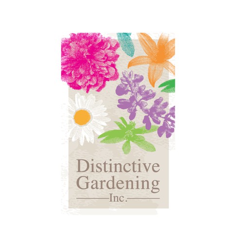 Grow us an exquisite logo and business card for Distinctive Gardening!