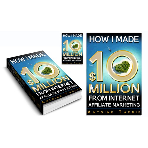 Book cover design for Internet affiliate marketing book