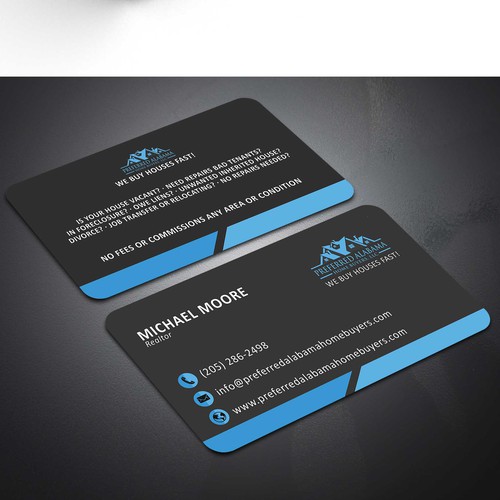 Business card concept