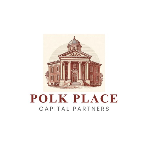 Polk Place Capital Logo Design