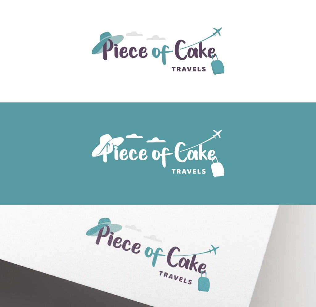 Piece of Cake Travels logo.