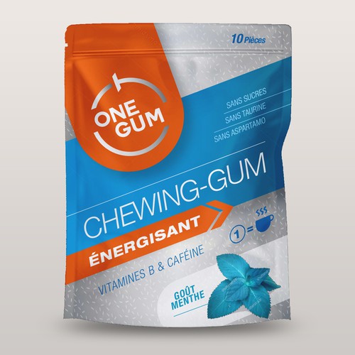 Le SmartGum : chewing-gum énergisant