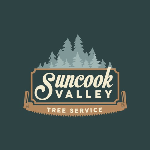 Logo for tree service