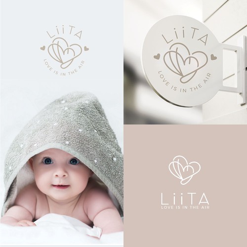 High-end attractive logo for baby products