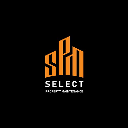 An Iconic monogram logo reflecting Select Property Maintenance(SPM)