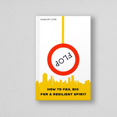 Progetta una copertina di un libro chiamato "FLOP"