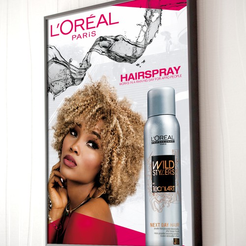 Loreal Hairspray Flyer