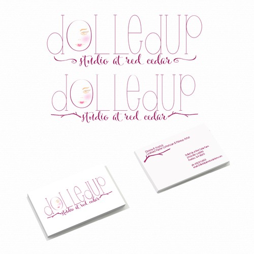 Logo and Business Card for Makeup Artist