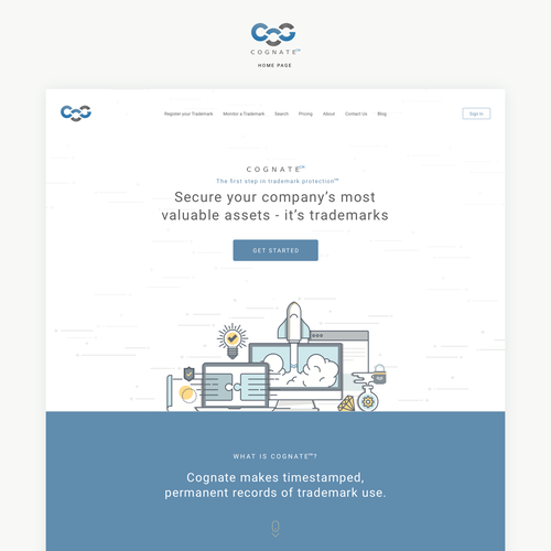 Trademark consulting company website