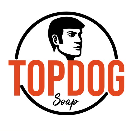 Logo concept for Top Dog Soap