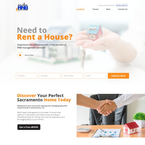 Landing Page Design