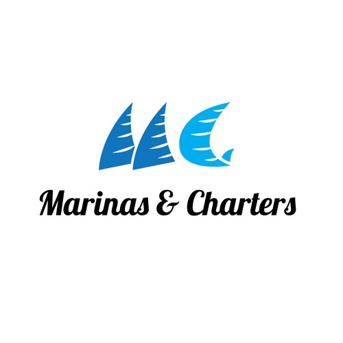 Logo concept for Marinas & Charters