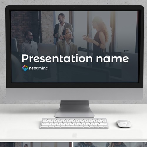 Powerpoint template for technology company