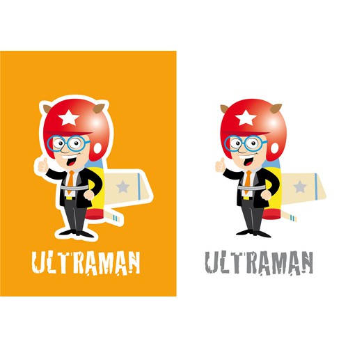 Illustrate the UltraMan Character
