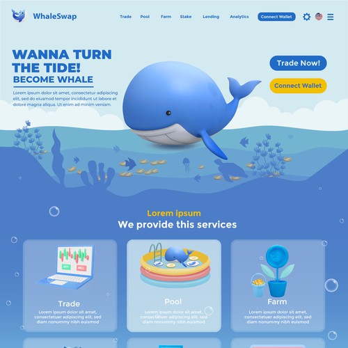 Landing page