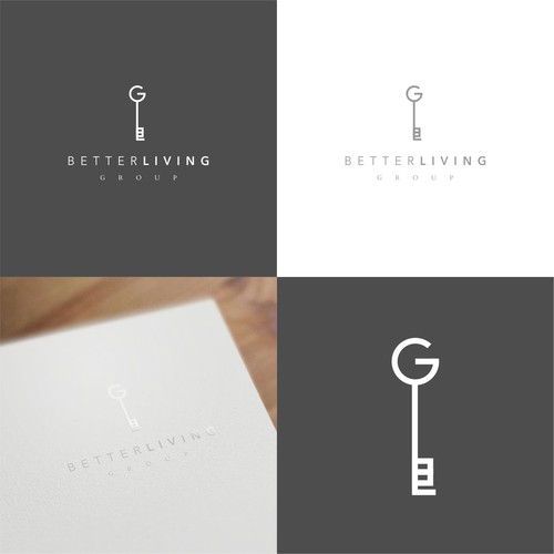 BetterLiving Real Estate Logo Design