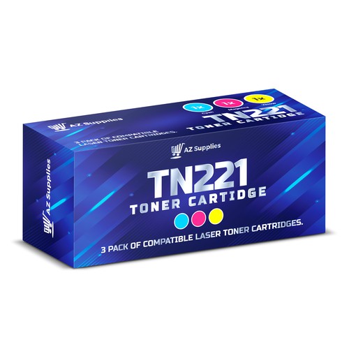 Toner cartridge box design
