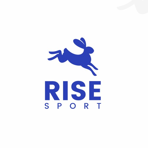 RABBIT LOGO FOR RISE SPORT