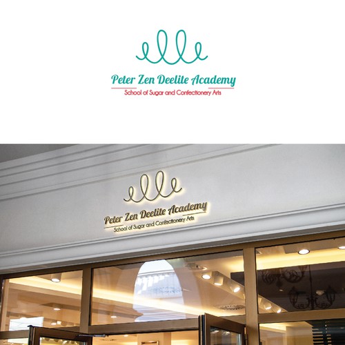 Elegant logo for School of Sugar and Confectionery Arts
