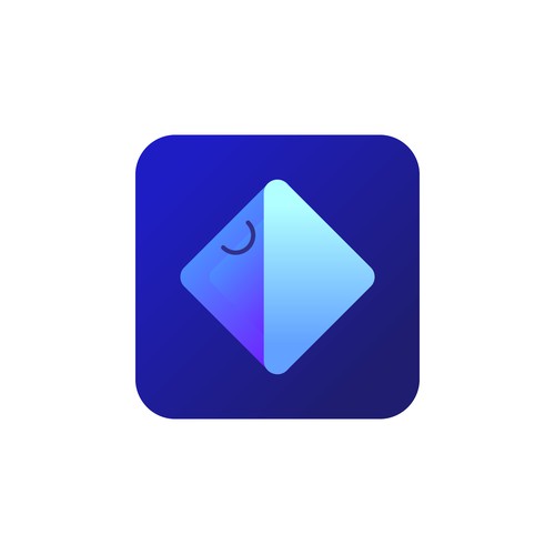 App Icon design for a marketplace app with entertainment effect 