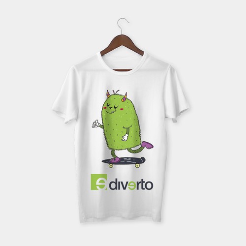 Mascot design for t-shirt