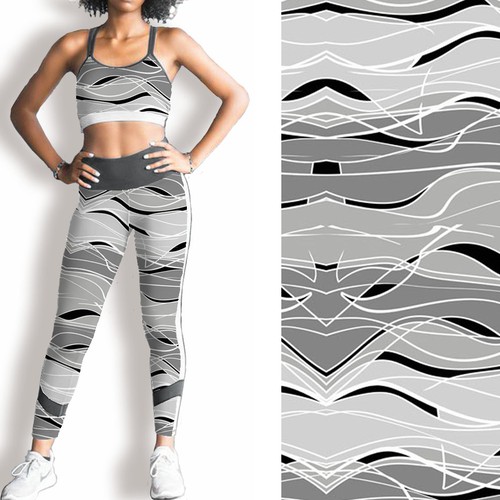 B&W CAMO Pattern Design