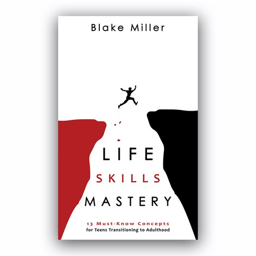 Minimalistic Cover for Teens Life Skills Book