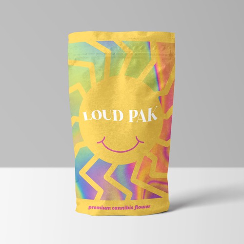 Loud Pak Marijuana Packaging Design Concept