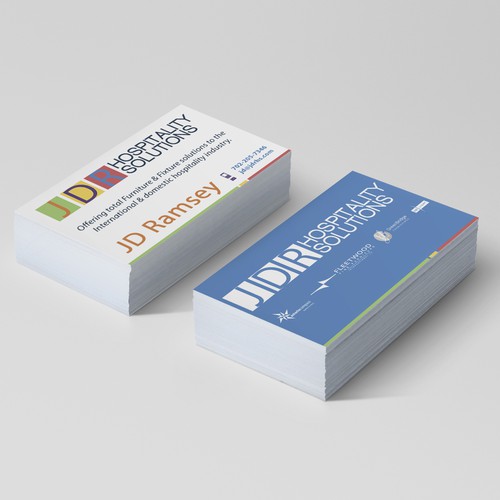 JDR Hospitality Solutions Business Card