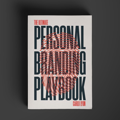 Cover design for personal branding book. 
