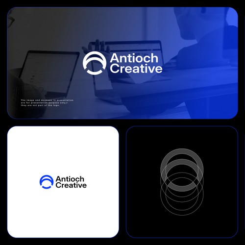 Modern AC logo for a digital design agency