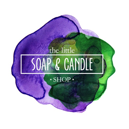Winning Logo for The Little Soap & Candle Shop