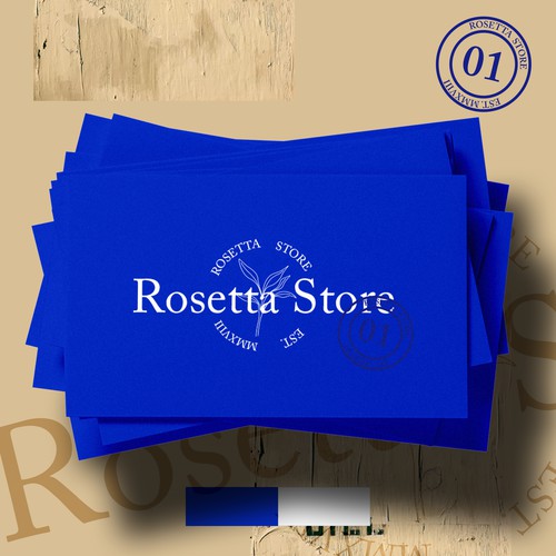 Logo concept for Rosetta Store