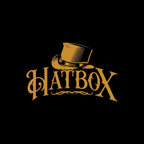 Epic Letter Logo Rock Band "Hatbox"