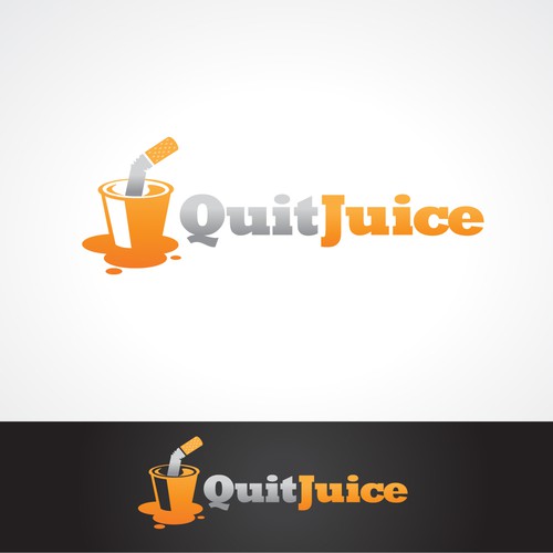 QuitJuice: Double dog dare you to make a better logo than I did. Seriously, please do it.