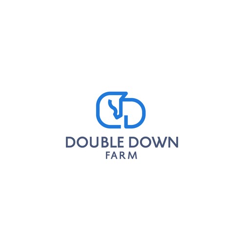 Horse farm logo