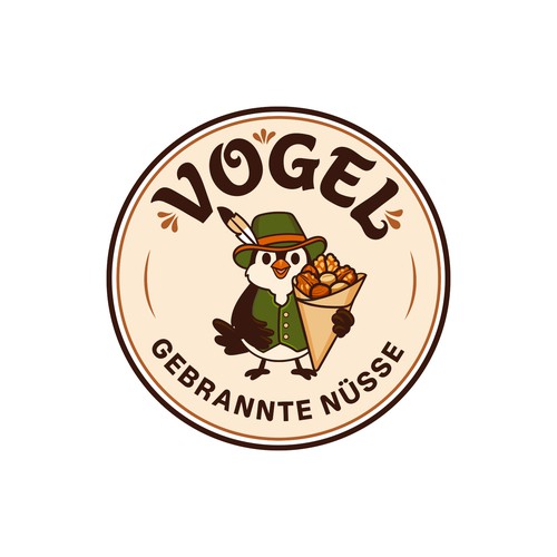 Vogel Gebrannte Nüsse logo