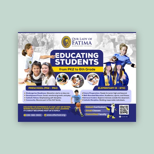school postcard