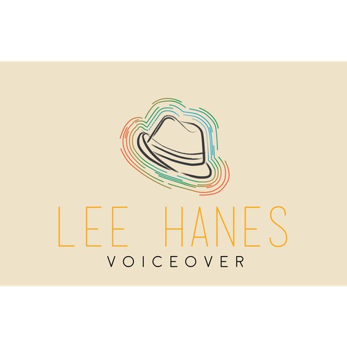 An abstract logo concept for a voice over artist.