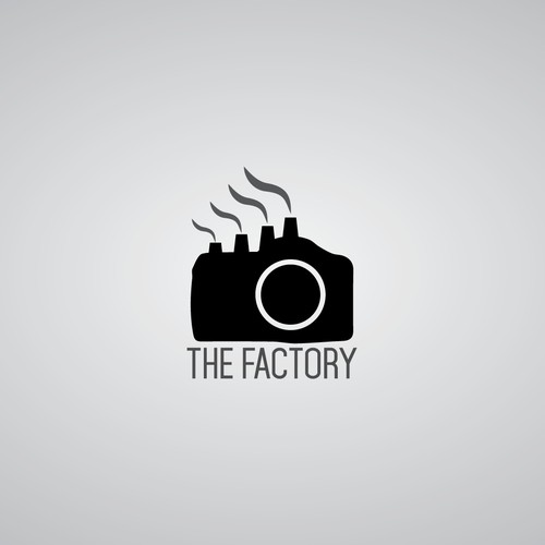 Create a simple but stylish logo for a photography studio