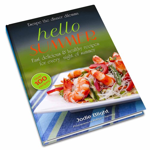 hello summer - design a revolutionary cookbook cover and see your design in every book shop